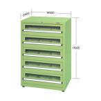 (後払い不可)(代引不可)SAKAE(サカエ):ユニットキャビネット UC-5A