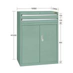 (代引不可)SAKAE(サカエ):キャビネット保管庫 SKV8タイプ SKV8-M121ANG