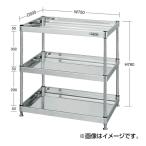 (代引不可)SAKAE(サカエ):ステンレスニューCSパールワゴン 固定タイプ CSPA-758NSU4