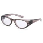 山本光学:二眼型保護メガネ(フレームタイプ)レンズ色:クリアテンプルカラー:クリアブラウン YS-380 二眼型保護メガネ 二眼型保護メガネ(1個)