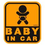 ナポレックス:セーフティサインステッカー 【BABY IN CAR】  SF-19