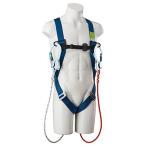  Titan :wa- The Cars + трос двойной WKSN-10B-WHB-L Work поддержка защита . страховочный ремень Harness 2 шт 