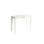 市場:ine reno desk(vary) ホワイト INT-2820WH(メーカー直送品)(地域制限有) 天然木 デスク ホワイト家具 白家具
