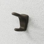ノムラテック:物掛けピンフックダブル・ソフトタイプ ブラウン N-2170 生活用品 防犯用品 防災用品 屋内安全用品