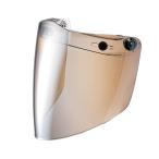 NANKAI フリップアップフラットシールド ミラーシールドベース NE09/10/11 南海部品　NE091011：ミラー　クリア/シルバー NE