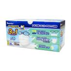 ショッピングサージカルマスク 日進医療器 リーダーサージカルマスク3in1　シルクタッチ　ふつうサイズ３０枚 772312