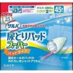 白十字:サルバ尿とりパッドスーパー男性用45枚×4個入 33140 紙オムツ 尿とりパッド