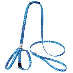 petio:CAT HARNESS точка шлейка с поводком голубой W55951 ошейник цвет кошка цвет Harness шлейка выход прогулка 