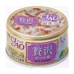 Yahoo! Yahoo!ショッピング(ヤフー ショッピング)いなばペットフード:CIAO贅沢かつお節鮪とりささみ80g A-145 猫 ウェット ウェットフード キャットフード 缶 缶詰 猫缶