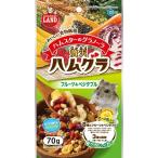 マルカン:贅沢ハムグラ フルーツ&ベジタブル 70g ML-55 小動物 おやつ 間食 フルーツ 果物 果実 ミックス 野菜 フルーツ＆ベジタブル