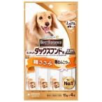 Yahoo! Yahoo!ショッピング(ヤフー ショッピング)ユニ・チャーム:ベストバランスおやつ ミニチュア・ダックスフンド用ささみ入り 15g 4本入 4520699600290 犬 おやつ 間食 ウェット