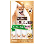Yahoo! Yahoo!ショッピング(ヤフー ショッピング)ユニ・チャーム:ベストバランスおやつ 柴犬用ささみ・緑黄色野菜入り 15g 4本入 4520699602126 犬 おやつ 間食 ウェット パウチ