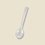 HEIKO（ヘイコー） プラスチックスプーン 12.3cm 透明 バラ 100本 004513006
