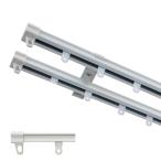 TOSO(トーソー):伸縮式カーテンレール「AJ606」　ホワイト　ダブル1.6〜3.0ｍ 30003690  (メーカー直送品)(配送地域制限有)