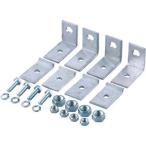 清掃用品 ゴミ箱 ＴＲＵＳＣＯ　収集用ゴミ箱用キャスター取付金具　  (TGS-K)