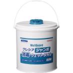 日本製紙クレシア:クレシア ジャンボ消毒ウェットタオル 本体 64110 ジャンボ消毒ウェットタオル (1個) 64110  オレンジブック