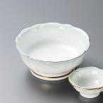 和食器渕金グリーン緑吹梅中鉢ボウル...