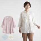 シニアファッション 80代 70代 60代 高齢者 婦人服 ブラウス レディース シニア 服 女性 おばあちゃん 上品 母の日 プレゼント 綿スラブ 花刺繍 九分袖ブラウス