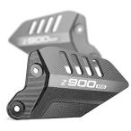 CXEPI Z900RS パーツ アルミ ヒールプレートガード 1ペア 適応 カワサキ Z900RS (ZR900C) 2017 2018 2019