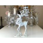 ハルモニア White Deer Candle Holder HM6794 送料無料(一部地域をのぞきます。)