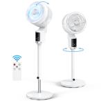 サーキュレーター 首振り 扇風機 リビング 3D送風 おしゃれ 8段階風量 タイマー 省エネ 静音 リモコン付き 空気清浄 夏 熱中症対策 2026最新版