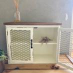 観葉植物 多肉植物 棚 アンティーク雑貨 収納 ウォールシェルフ 2段 店舗什器 ガーデニング雑貨 古道具 シャビー 木製 飾り棚 壁掛け棚