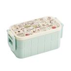 ショッピングランチボックス スヌーピー ランチボックス ２段 箸付き お弁当箱 コミックアート 特価