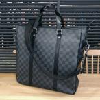 【良品】ルイヴィトン ダミエグラフィット タダオ N51192 2WAY ショルダー トートバッグ ビジネスバッグ 14115