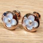 ショッピングルイヴィトン 【超美品】ルイヴィトン ピアス サン ブロッサム ナクレ K18PG Q96425 ピンクゴールド 2個セット 14880