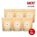 UCC おいしいカフェインレスコーヒー 袋 インスタントコーヒー 90g×6個 デカフェ 大容量 【訳あり】