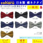 蝶ネクタイ ボウタイ bowtie 一枚羽 デニム調