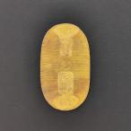 （古16）日本 万延小判金（雛小判）背 た七 鑑定済 日本貨幣商協同組合鑑定