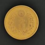 ( близко 7) Япония новый 10 иен золотая монета Meiji 42 год оценка settled Япония деньги quotient . такой же комплект . оценка 