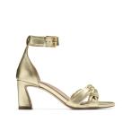 コールハーン Colehaan アデッラ ブレイデッド サンダル 65mm womens W27839 ゴールド レザー