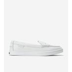 コールハーン Colehaan ナンタケット ペニー womens W30255 ホワイト ペブルド レザー