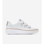コールハーン Colehaan レディース シューズ スニーカー グランドプロ トップスピン トリプルストラップ スニーカー womens W30410 オプティックホワイト