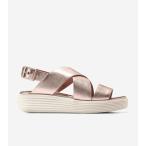 コールハーン Colehaan オリジナルグランド プラットフォーム サンダル womens W30536 ローズゴールド タルカ / アイボリー