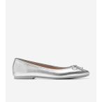 コールハーン Colehaan ヤラ ソフト バレエ womens. W31658 シルバー レザー