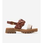 コールハーン Colehaan レディース シューズ サンダル クレシダ ラグ サンダル womens W31869 ナチュラル キャンバス / CH ダーク クオイオ レザー