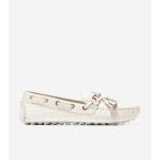 コールハーン Colehaan レディース シューズ ローファー & モカシン ジセラドライバー womens W32076 アイボリー クロコ プリント レザー