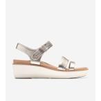コールハーン Colehaan アウトレット レディース シューズ サンダル オリジナルグランド ペイトン フラットフォーム womens. W33668 ソフト ゴールド メタリック