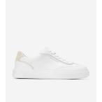 コールハーン Colehaan アウトレット レディース シューズ スニーカー グランド クロスコート アロウ スニーカー womens. W33974 ホワイト レザー / シルバー