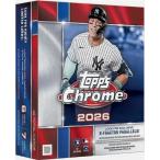 未開封ボックス 2026 Topps Chrome MLB Mega Box