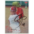 佐藤柳之介/広島 2025 BBM1stバージョン レッド箔サインパラレル RC ルーキー 21/25 【表面若干傷あり】