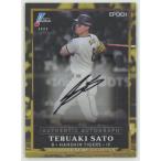 佐藤輝明/阪神 2025 EPOCH エポック LUXURY COLLECTION NPB 金版 直筆サインカード 04/10