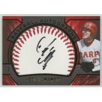 ショッピング広島 山本浩二/広島 2025 EPOCH エポック OBクラブ ホログラフィカ Baseball Autograph 直筆サインボールカード 4/8