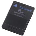 (PS2)PlayStation 2専用メモリーカード(8MB)ブラック(管理:1146)