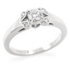 カルティエ F/VVS-1/Excellent/0.25ctダイヤモンド バレリーナソリテールリング N4197649 #49 9号 Pt950 プラチナ 地金4.3g 中古 送料無料