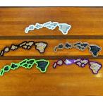 ハワイ island silver/アイランドシルバー アイランドチェーンエンブレム ラージ　ホワイト