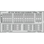 e двойной do zoom 1/48 E1134 Sikorsky HH-34J cargo seatbelts for TRUMPETER kit